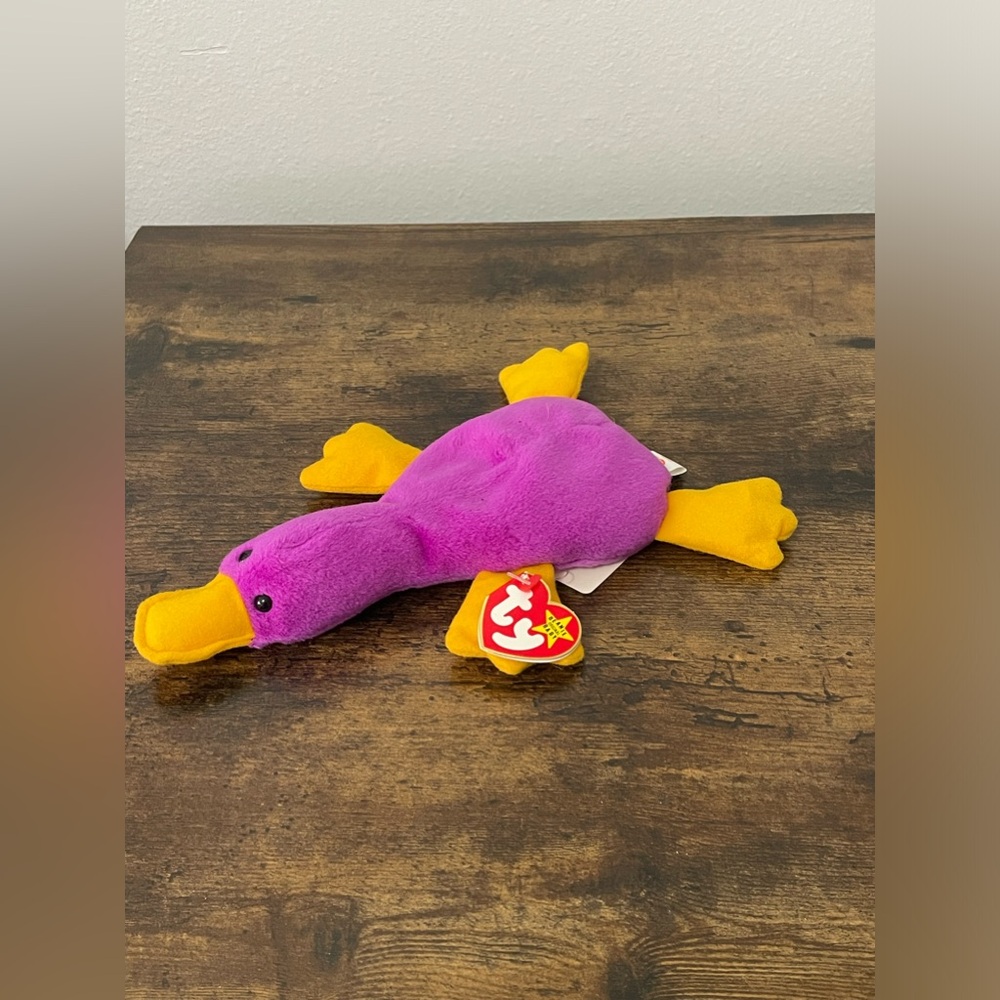 Ty Beanie Baby * Patti the Platypus * Date of birth: Jan 6, 1993 * - Picture 3 of 7
